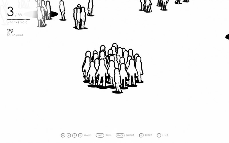 Ink Crowd 墨点人群