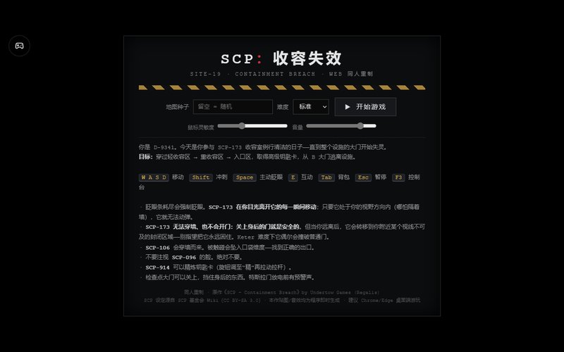 SCP收容失效